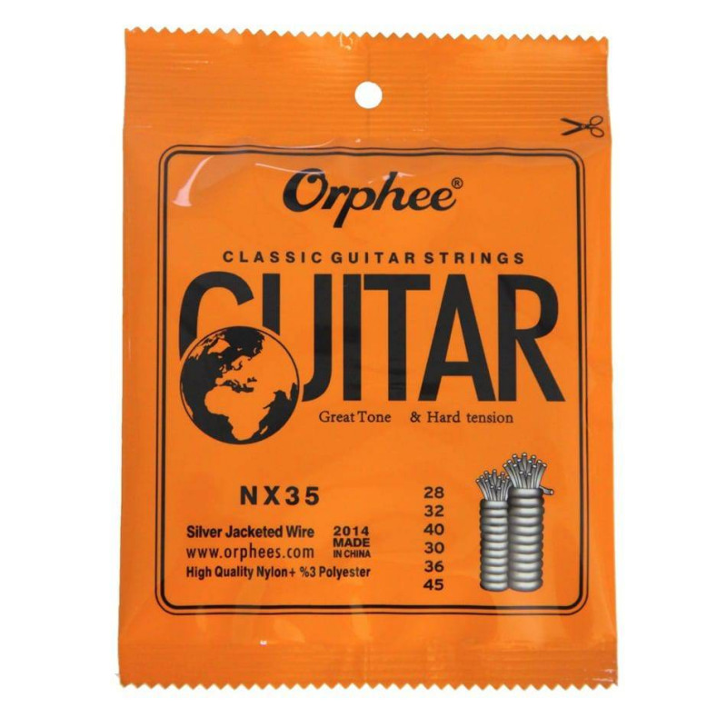 Cuerda para guitarra clásica Orphee nx35